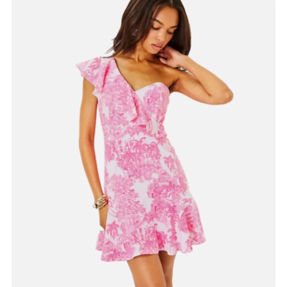 Lilly Pulitzer Dresses & Skirts - Lilly Pulitzer Arlana Anniversary Print Romper